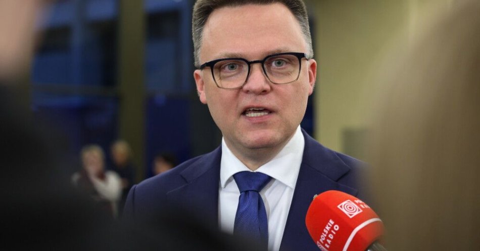 zdjęcie: Hołownia po spotkaniu z sekretarzem generalnym ONZ: to nie była rozmowa o pracę / Wilno, Litwa, 10.03.2025. Marszałek Sejmu RP Szymon Hołownia po oświadczeniu przewodniczących Parlamentów Estonii, Finlandii, Islandii, Litwy, Łotwy, Polski i Ukrainy w Sejmie Republiki Litewskiej w Wilnie, 10 bm. Marszałek Hołownia jest z wizytą w Republice Litewskiej. (aldg) PAP/Albert Zawada