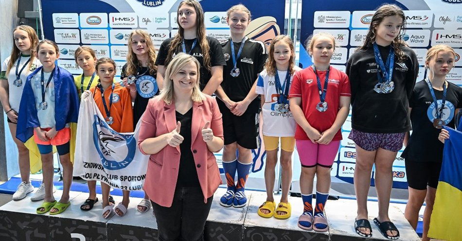 zdjęcie: Otylia Jędrzejczak zaprasza na zawody Otylia Swim Cup do Dębicy. Damy dzieciom zabawę, przyjemność i uśmiech / fot. Paweł Skraba