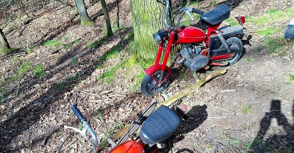 zdjęcie: Ziębiccy policjanci w kilka godzin odzyskali skradzione motorowery / fot. KPP w Ząbkowicach Śląskich