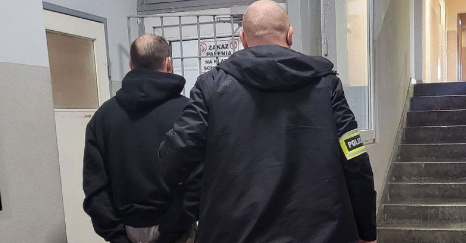 zdjęcie: Zatrzymany po włamaniu do domu jednorodzinnego / fot. KPP w Wieluniu
