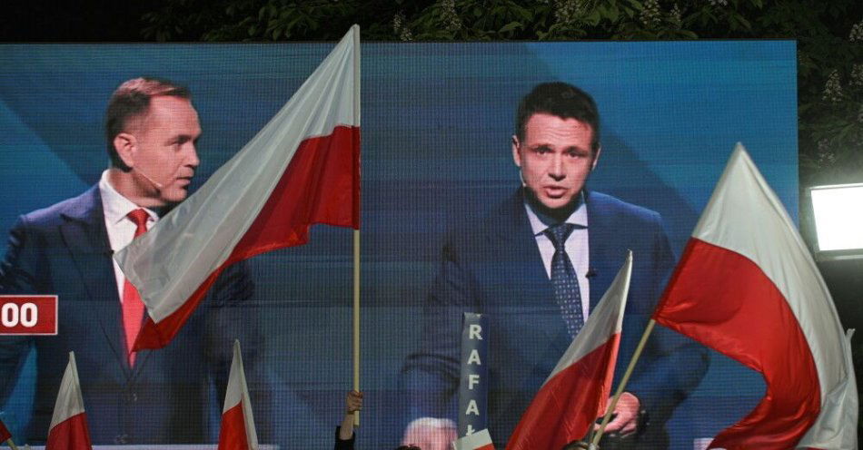 zdjęcie: Trzaskowski - 33,7 proc., Nawrocki - 21,6 proc., Mentzen - 11,8 proc. / fot. PAP