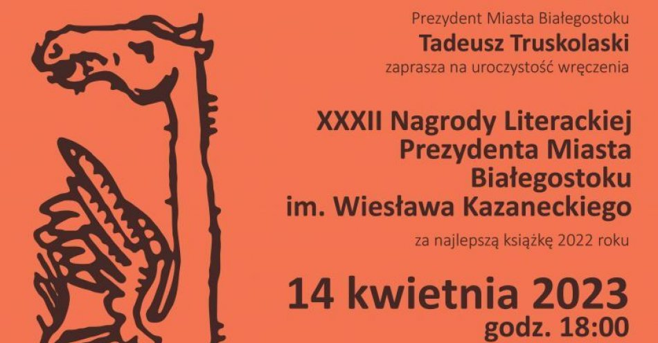 zdjęcie: Wręczenie nagrody literackiej / fot. nadesłane