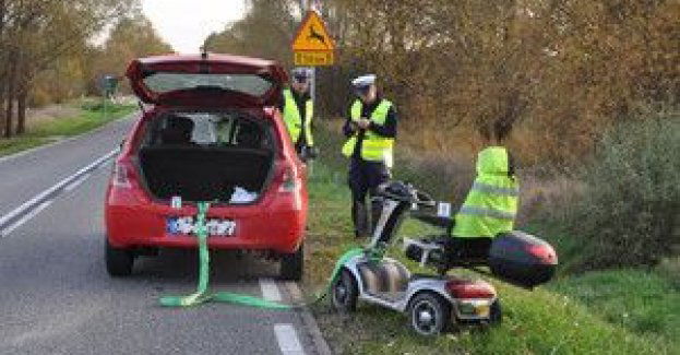 Zginął mężczyzna na wózku inwalidzkim