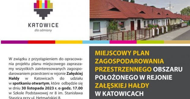 Miejscowy plan zagospodarowania przestrzennego obszaru położonego w rejonie Załęskiej Hałdy w Katowicach