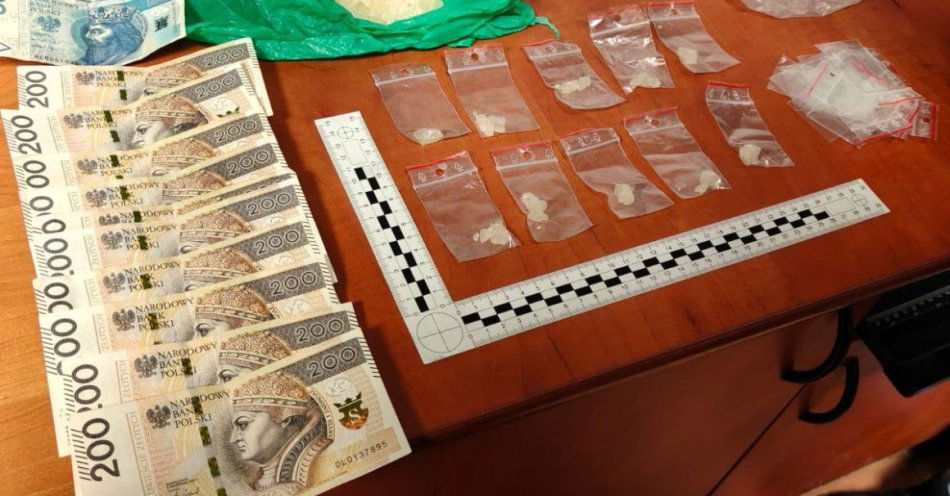 zdjęcie: Narkotyki u dwóch mężczyzn w Nakle i Szubinie / fot. KPP w Nakle nad Notecią