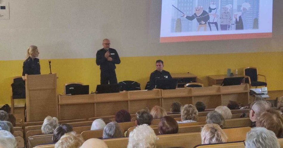 zdjęcie: W Działdowwie debatowali o oszustwach / fot. KPP w Działdowie