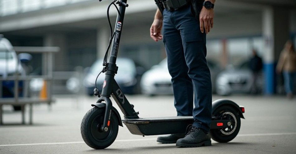 zdjęcie: Hulajnoga odzyskana po kradzieży w Lesznie / TM/ przykładowa ilustracja