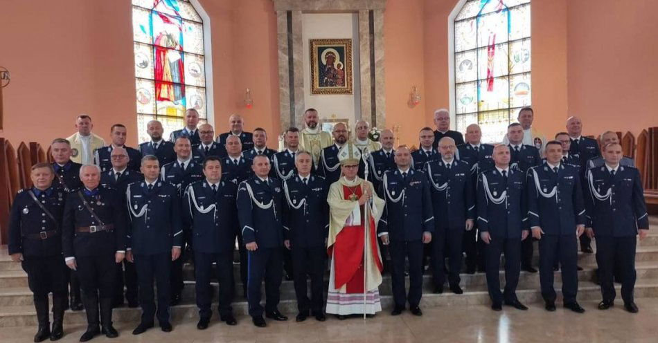 zdjęcie: Diecezjalne Obchody Patrona Policji św. Michała Archanioła / fot. KMP w Płocku