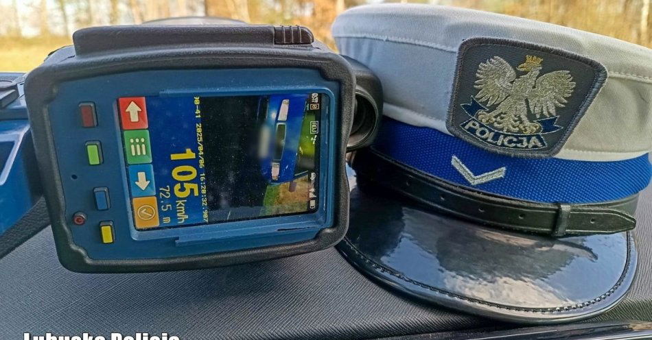 zdjęcie: Przekroczył prędkość o 65 km/h w obszarze zabudowanym - poważne konsekwencje dla nieodpowiedzialnego kierowcy / fot. KPP Międzyrzecz