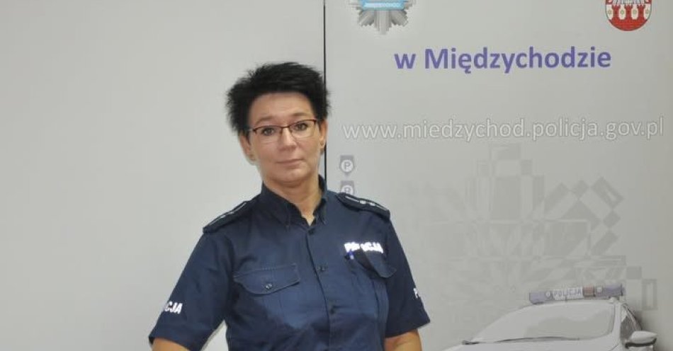 zdjęcie: Zagłosuj na dzielnicową Lidię Skrzypczak w plebiscycie / fot. KPP Międzychód