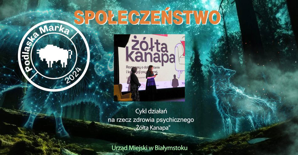 zdjęcie: Żółta Kanapa Podlaską Marką 2024 / fot. nadesłane