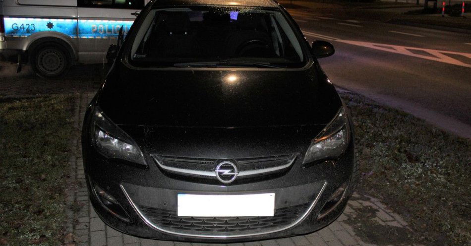 zdjęcie: Potrącenie pieszej na ul. Dąbrowskiego w Oświęcimiu / fot. KMP w Oświęcimiu