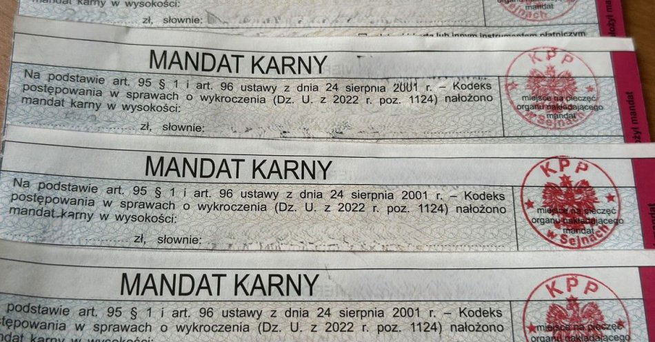 zdjęcie: Sejny: 4 mandaty dla właścicieli za nieostrożne trzymanie psów / fot. KPP Sejny