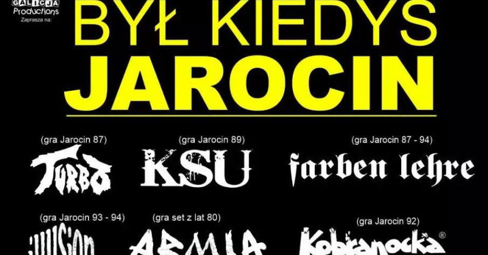 zdjęcie: KSU, Farben Lehre, Proletaryat, Turbo, The Bill, Armia, Kobranocka, Illusion / kupbilecik24.pl / KSU, Farben Lehre, Proletaryat, Turbo, The Bill, Armia, Kobranocka, Illusion