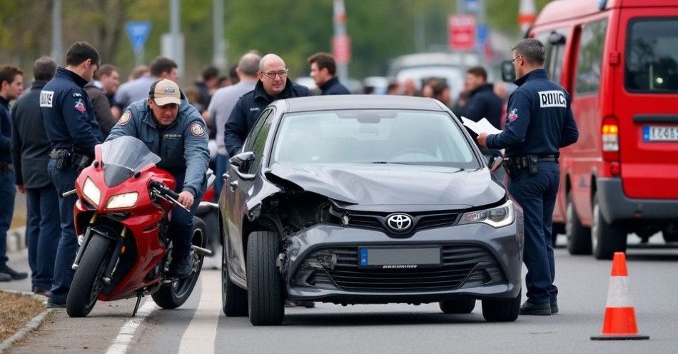 zdjęcie: Motocyklista bez prawa jazdy ranny po zderzeniu w Łańcucie / TM/ przykładowa ilustracja