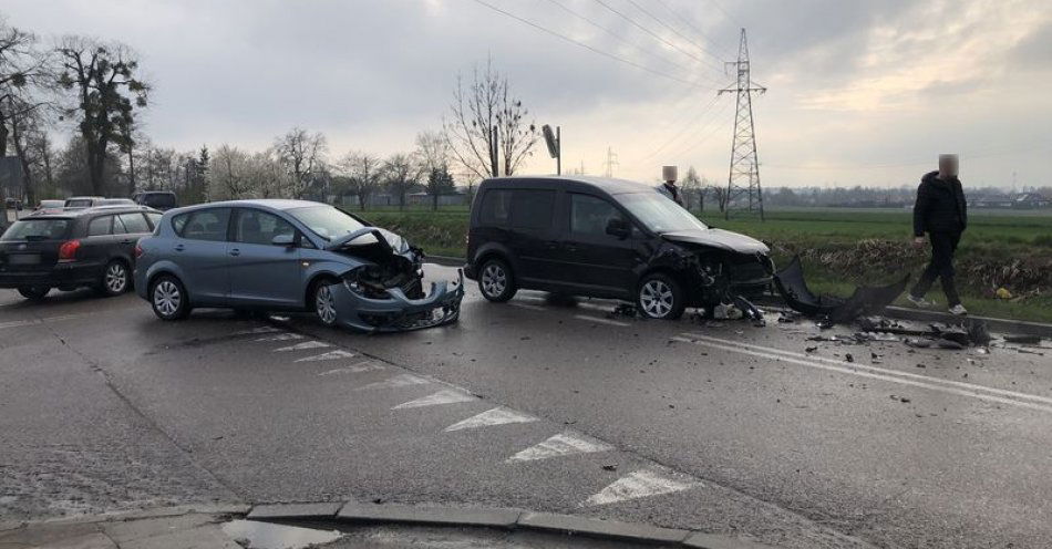 zdjęcie: Nieustąpienie pierwszeństwa przejazdu przyczyną wczorajszej kolizji na ulicy Konopnickiej w Malborku / fot. KPP w Malborku