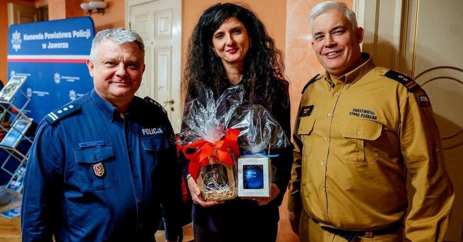 zdjęcie: Jaworska policja na wydarzeniu Bezpieczny Dolny Śląsk / fot. KPP w Jaworze