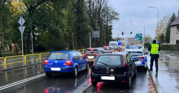 Potrącenie pieszego na przejściu dla pieszych