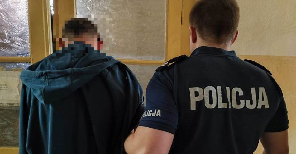zdjęcie: Dzielnicowi zatrzymali 33-latka poszukiwanego do odbycia kary pozbawienia wolności / fot. KPP w Trzebnicy