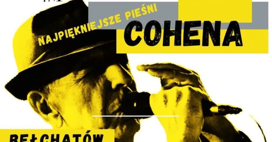 zdjęcie: Najpiękniejsze pieśni Leonarda Cohena / kupbilecik24.pl / Najpiękniejsze pieśni Leonarda Cohena