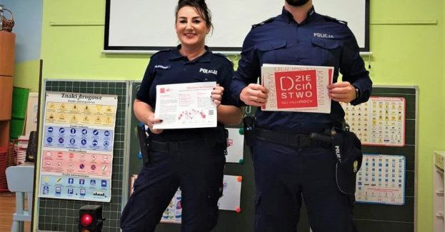Policja w Oświęcimiu uczy dzieci jak reagować na przemoc