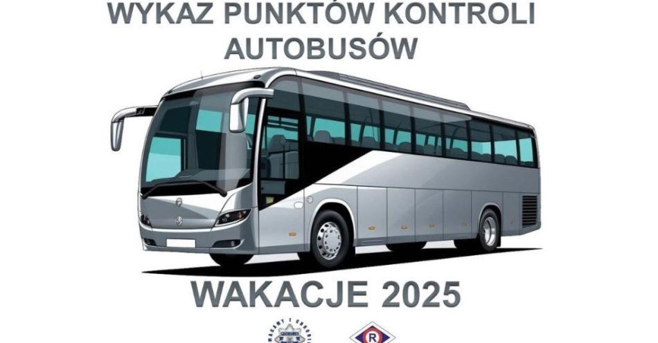 zdjęcie: Punkty kontroli autobusów - wakacje 2025 / fot. KPP Śrem