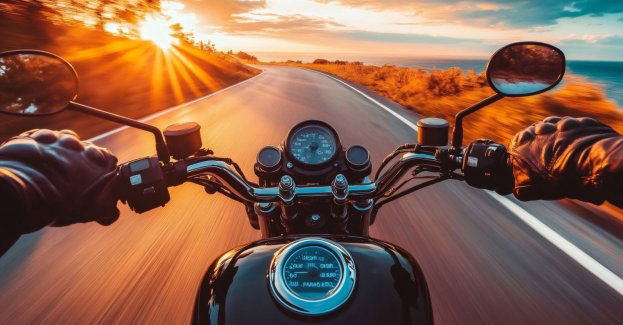 Trzech nietrzeźwych na jednym motocyklu