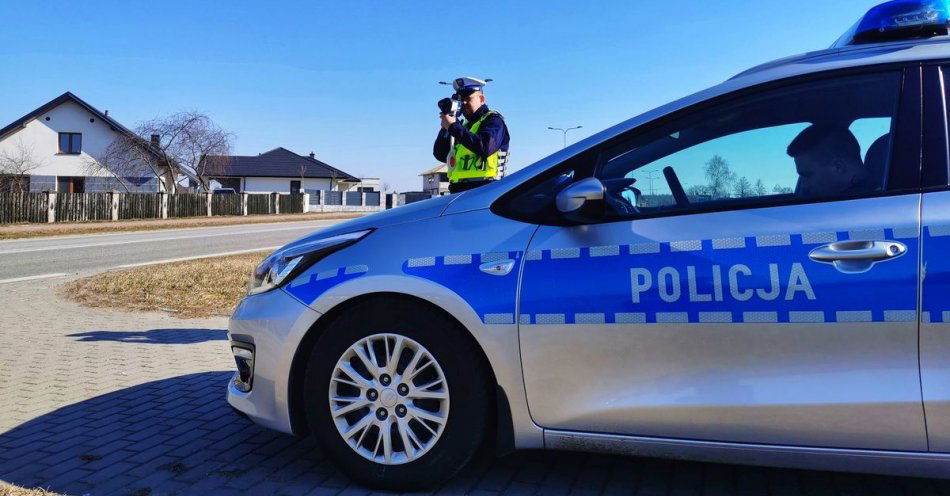 zdjęcie: Prędkość pod lupą łomżyńskich policjantów / fot. KMP Łomża