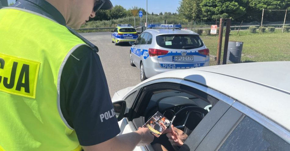 zdjęcie: Rusza tygodniowa akcja pod nazwą Świadomi zagrożeń-przeciwdziałamy uzależnieniom / fot. KPP Środa Wielkopolska