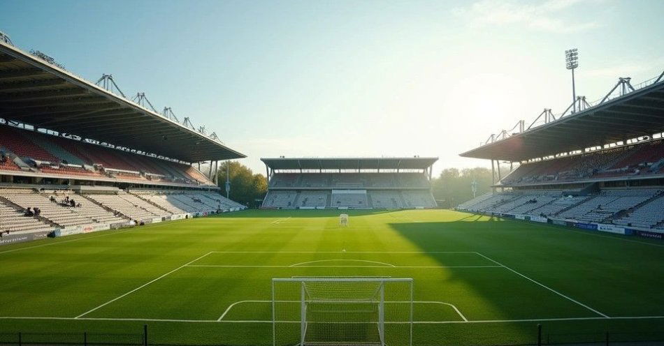 zdjęcie: Startują rozgrywki ligi okręgowej w Łasku / Boisko sportowe w polskim mieście, mecz piłki nożnej /TMAI