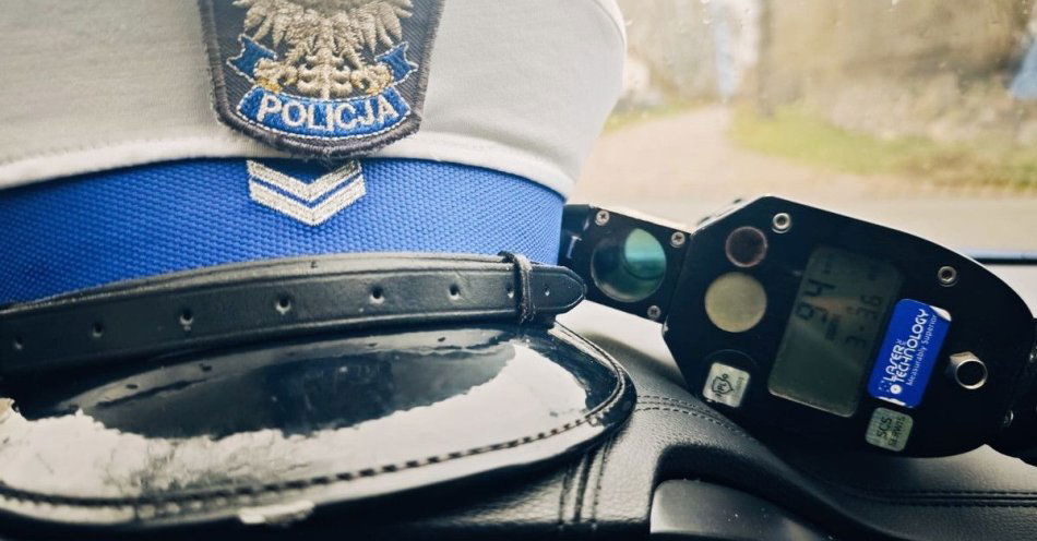 zdjęcie: Jechał 94 km/h w terenie zabudowanym. Stracił prawo jazdy / fot. KPP w Węgorzewie