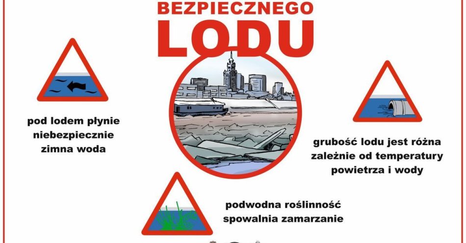 zdjęcie: Jak bezpiecznie nad Wisłą zimą porady policji / fot. Komisariat Rzeczny Policji