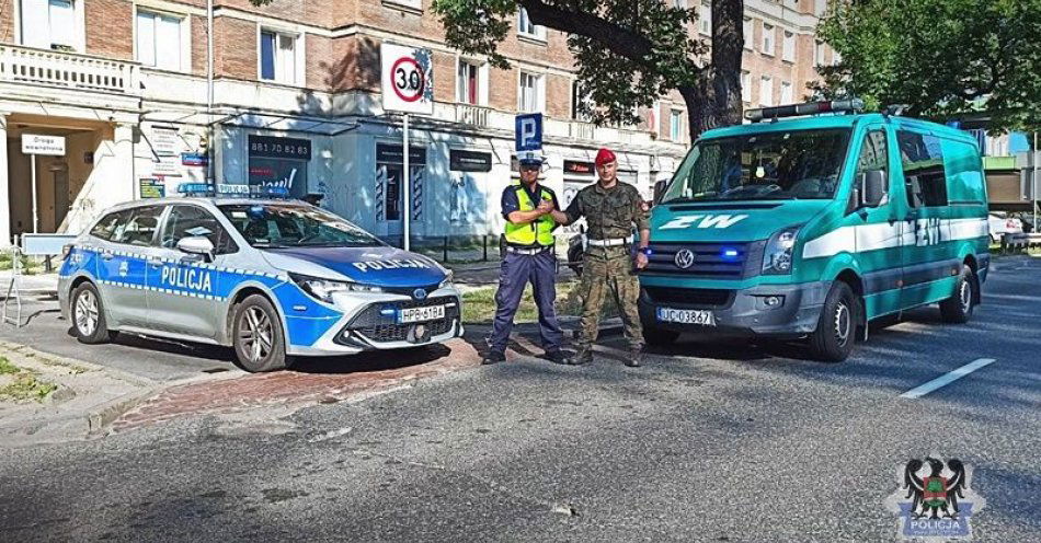 zdjęcie: Różne mundury, te same cele. Bezpieczeństwo naszego kraju i jego mieszkańców / fot. KMP w Wałbrzychu