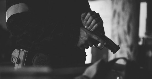 Obława po napadzie - padły strzały