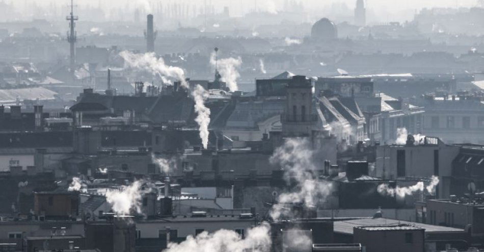 zdjęcie: Smog nad miastem / fot. UM Grudziądz
