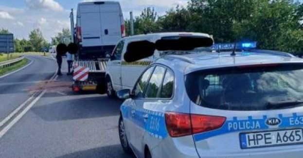 Uwaga zdarzenie drogowe