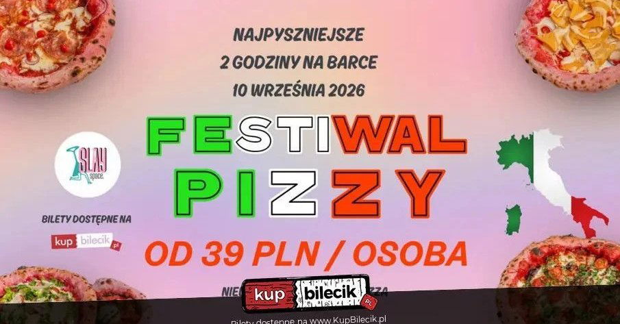 zdjęcie: Festiwal Różowej Pizzy / kupbilecik24.pl / FESTIWAL RÓŻOWEJ PIZZY
