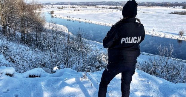 Uważaj! wejście na lód może być śmiertelnie niebezpieczne