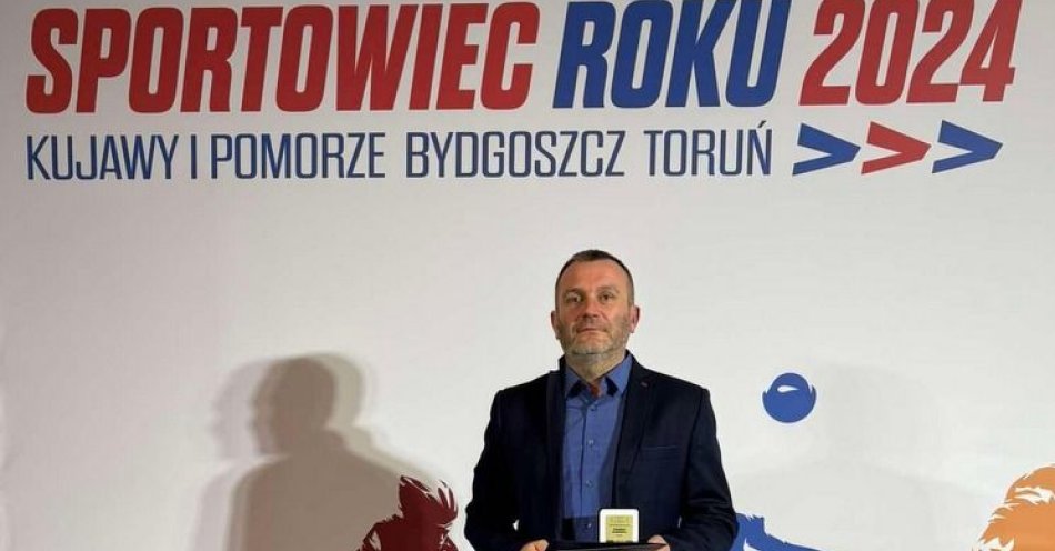 zdjęcie: Grudziądzki policjant trenerem sportowym roku 2024! / fot. KMP w Grudziądzu