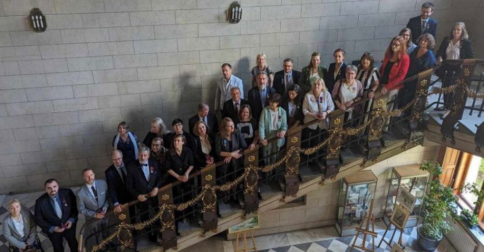 zdjęcie: Pracownicy Muzeum Krakowa odznaczeni / fot. UM Kraków / Fot. materiały prasowe Muzeum Krakowa / Krzysztof Haczewski