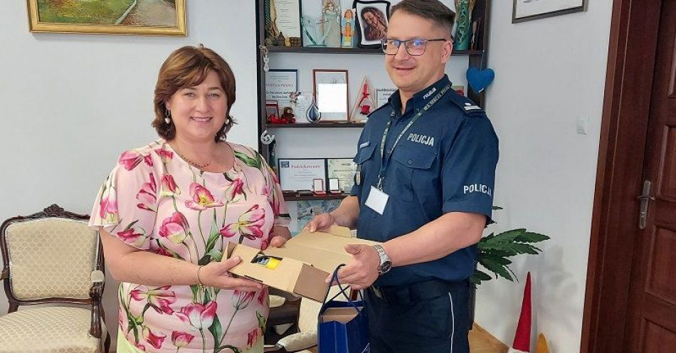 zdjęcie: Nowe urządzenia do badania trzeźwości / fot. KPP w Kutnie