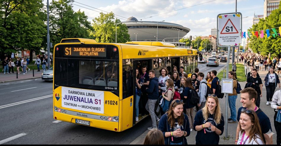 zdjęcie: Specjalne autobusy na Juwenalia / ai/gem/202605221042