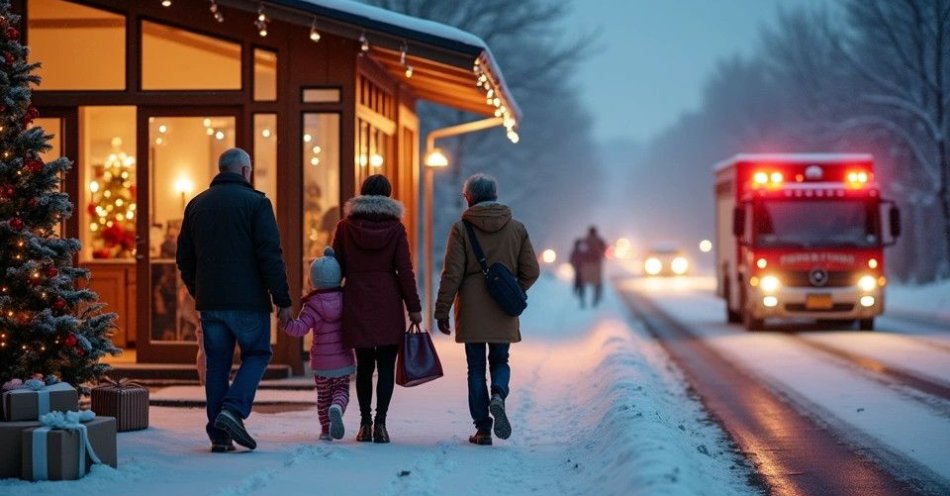 zdjęcie: Jak bezpiecznie spędzić Święta? Porady policji / TM/ przykładowa ilustracja