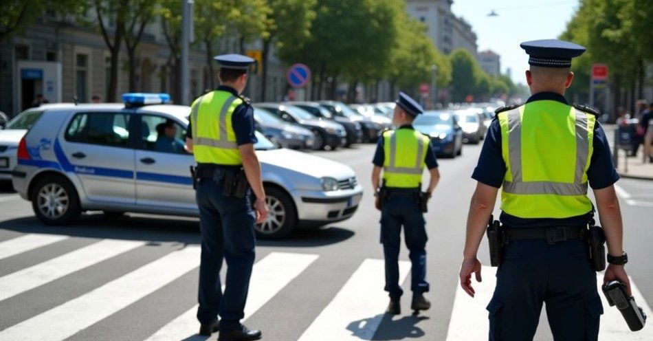 zdjęcie: Akcja Pieszy w Tychach. 51 wykroczeń, 5 wyprzedzających na pasach / TM/ przykładowa ilustracja