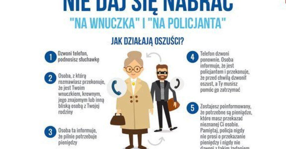 zdjęcie: Bezpieczny Senior w Grzmiącej Jak chronić się przed oszustami / fot. KPP w Białobrzegach