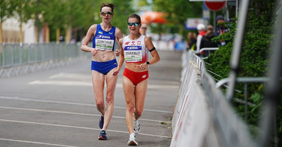 zdjęcie: Podiebrady: świetny występ Katarzyny Zdziebło w DME w chodzie sportowym / fot. nadesłane