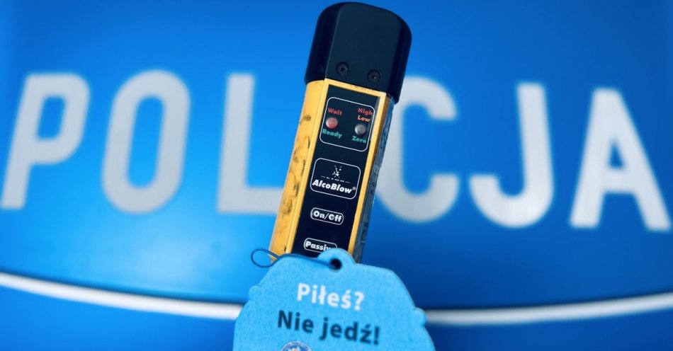 zdjęcie: Pijany rowerzysta / fot. KPP Sejny