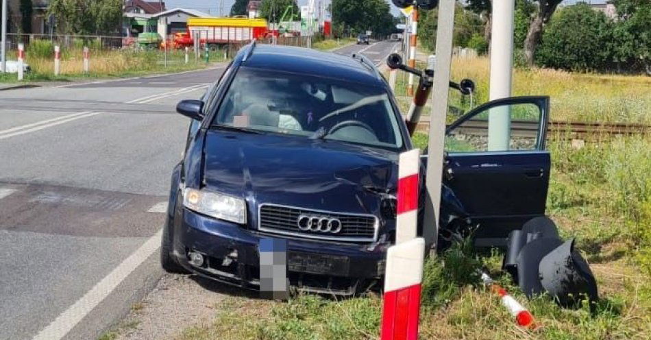 zdjęcie: Najechał na rowerzystkę / fot. KPP Radzyń Podlaski