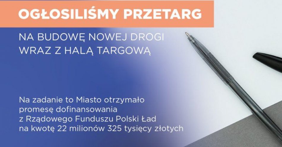 zdjęcie: Przetarg na budowę łącznika oraz hali targowej / fot. UM Grudziądz