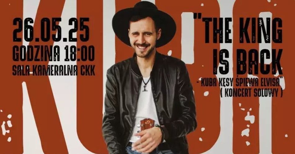 zdjęcie: The King is Back - Kuba Kęsy śpiewa Elvisa / kupbilecik24.pl /